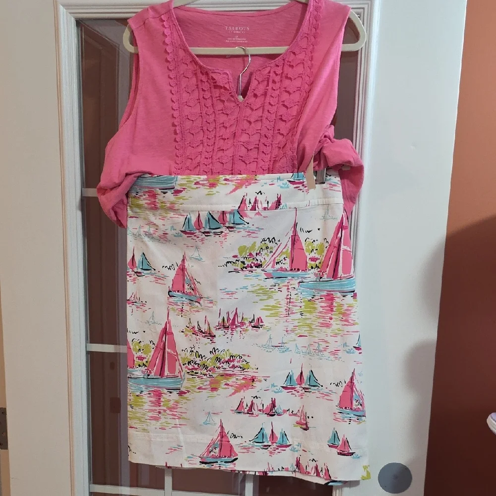 Talbots Sailboat Skirt - Picture 1 of 7